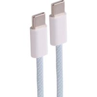 cable usb-c a usb-c shiverpeaks 25 m textil azul 240w