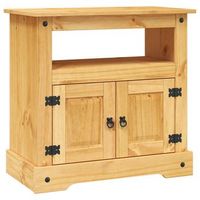 mueble tv  mueble de salon  armario tv corona range de pino mexicano 80x43x78 cm
