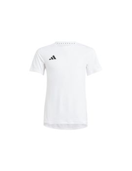 Camiseta adidas Team Infantil Blanco