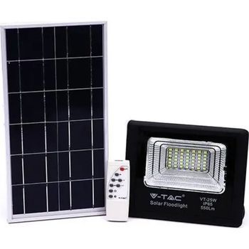 V-tac Foco Led Con Panel Solar De 12 W Y 4000 K