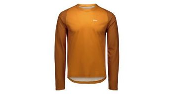 Camiseta de manga larga poc motion air marron