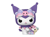 figura funko pop - kuromi with bear 9 cm vinilo