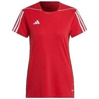 adidas camiseta t-shirt tiro 23 league rouge para mujer
