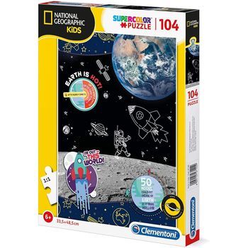 Clementoni Puzzle 104 National Geographic Kids Space Explorer (27142)