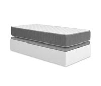 pack ahorro juvenil canape nest con colchon viscoelastico y muelles ensacados aurea 105 x 190 cm