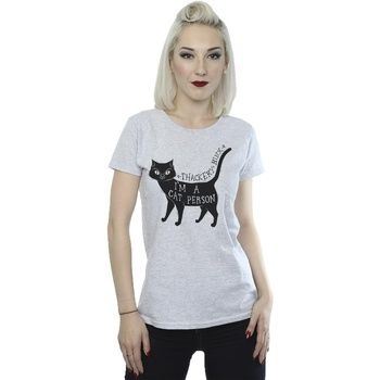 Disney Camiseta Hocus Pocus A Cat Person para mujer