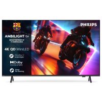 philips mini-led quantum dot ambilight 85 85mled91012 4k smart tv dolby vision hdmi 21 alexa