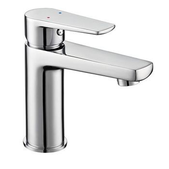 Kibath Grifo De Lavabo Monomando Fus Acabado Cromo Brillo Fabricado En Latón