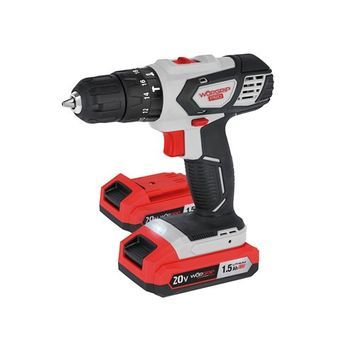 Taladro Percutor Worgrip 20v 2 Baterías 1.5ah
