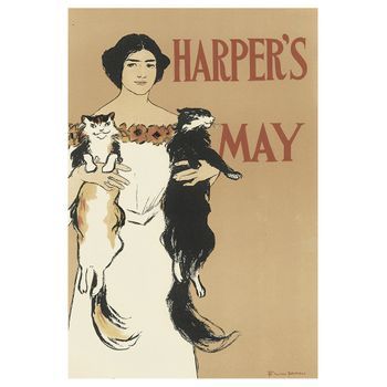 Legendarte - Cuadro Lienzo, Impresión Digital - Harper's May 1896 - Edward Penfiel - Decoración Pared Cm. 40x60