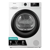 secadora de bomba de calor hisense dhqe900uwdc 9 kg clase d antihuellas allergy care