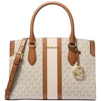 michael michael kors bolso de mano michael kors bolso de mano becca beige para mujer