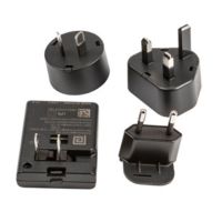 adaptador de enchufe intermec tipo c europlug negro