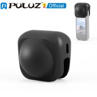 tapa para lente puluz compatible con insta360 x6  x5  x4 air  x4 funda protectora de silicona para lente accesorios