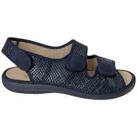 alcalde sandalias sandalia textil ancho especial velcros para mujer