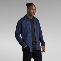 g-star raw camisa manga larga d20165 7647 marine-b597 blue para hombre