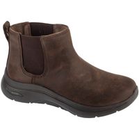 skechers botines go walk arch fit 20 boot - classic charm para mujer