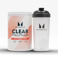 pack clear protein - shaker - strawberry kiwi
