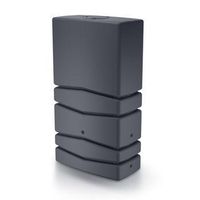 barril de captacion de agua aqua tower 350l 775x383x1350mm antracita