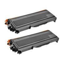 compatible multipack brother dcp-7070dw printer toner cartridges 2 pack -tn2210