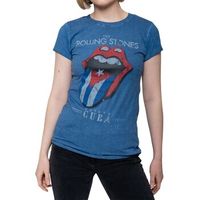 the rolling stones camiseta manga larga havana cuba para mujer