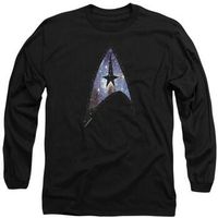 star trek camiseta manga larga galactic para mujer