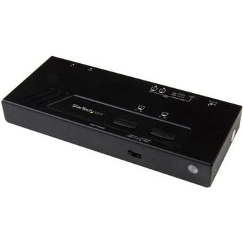 Conmutador Matriz HDMI 2x2 StarTech.com VS222HD4K 4K Ultra HD