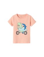 camiseta name it nmmvux infantil peach pearl