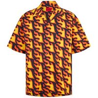 hugo camisa manga corta gt43574 para hombre