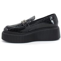 divine follie mocasines mocassino combact cocco nero nathan2 para mujer