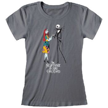 Nightmare Before Christmas Camiseta manga larga HE2018 para mujer