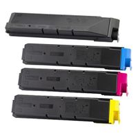 compatible multipack kyocera fs-c8650dn printer toner cartridges 4 pack -tk8600k