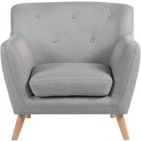 teknik skandi fabric reception chair - grey grey
