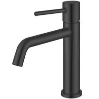 grifo lavabo monomando ebro negro