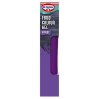 dr oetker extra strong food colour gel violet