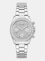 reloj multifuncion crystal stainless steel de 36 mm