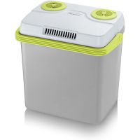 severin tkb 2925 nevera portatil electrica con conexion usb 25l 58w grisverde