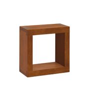 estante de madera marron 40x40 cm