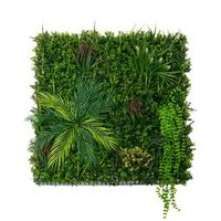 panel de pared de jardin vertical artificial alina - 100cm x 100cm