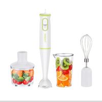 batidora de mano sokany 4 en 1  300w  incluye picadora batidor y vaso  sk-1718-4