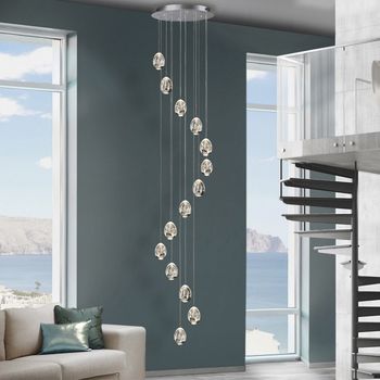 Lámpara colgante led rocio (14x5w)