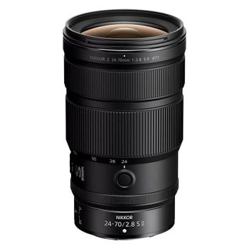 Objetivo Nikon Nikkor Z 24-70mm f/2.8 S II Zoom Interno Montura Z Negro