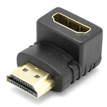 Unotec Adaptador HDMI Macho/Hembra Acodado