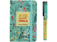 libreta - cmp paris ea9945 14x9 cm 80 hojas con boligrafo paginas blancas