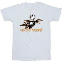nightmare before christmas camiseta your worst nightmare para nino