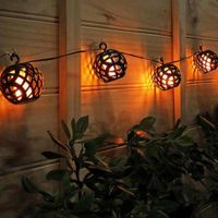 elan solar flame lights