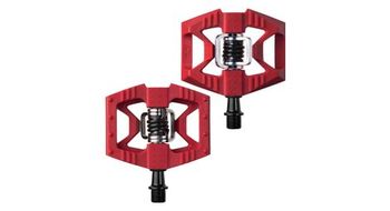 Crankbrothers pedales double shot 1 rojo   negro