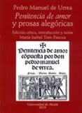 penitencia de amor y prosas alegoricas