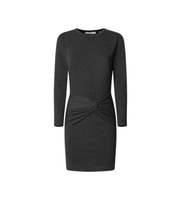 pepe jeans para mujer pl9537725 vestido brais gris xl casual algodon manga larga