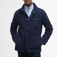 barbour ogston casual cotton-canvas jacket - xl